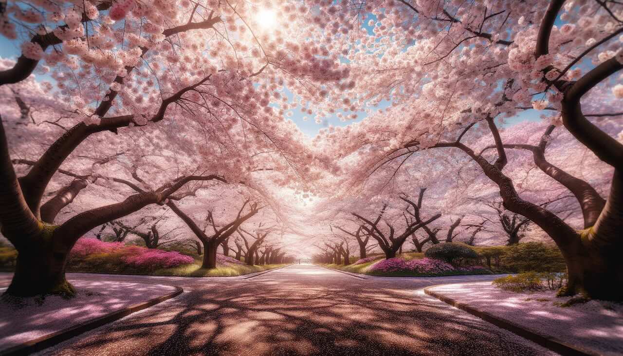 桜は日本だけ？