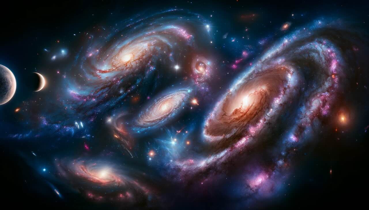 複数の銀河