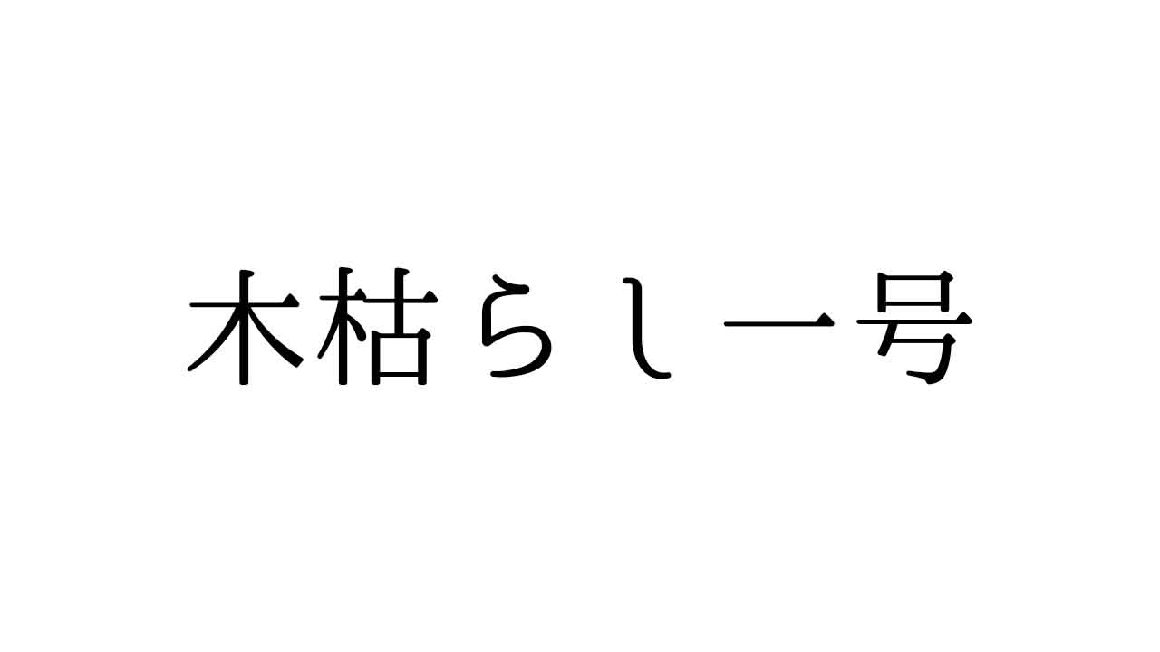 木枯らし一号